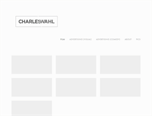 Tablet Screenshot of charleswahl.com